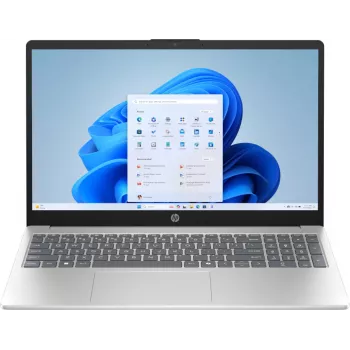 HP 15-fc1131ng 15,6 colio FHD nešiojamasis kompiuteris - AMD Ryzen 3 7320U, 8GB RAM, 512GB SSD, Windows 11 Home, natūralaus sidabro spalvos