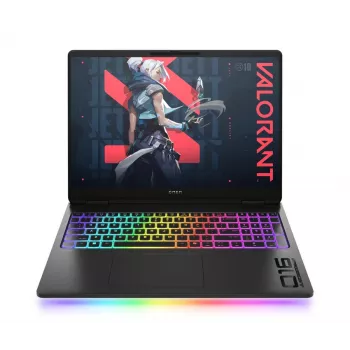 HP OMEN MAX Gaming 16-ah0013ns 16 inch WQHD 165Hz žaidimų nešiojamasis kompiuteris - Intel Core Ultra 9 275HX, 32GB DDR5, 1TB SSD, NVIDIA GeForce RTX 5070 Ti 12GB, Windows 11 Home, Shadow Black
