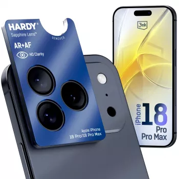3MK PROTECTION Apple iPhone 18 Pro / 18 Pro Max - 3mk Hardy Safyro objektyvas