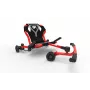 EzyRoller Drifter X kojomis varomas dreifuojantis go-kartas vaikams nuo 4 iki 12+ metų, raudonas