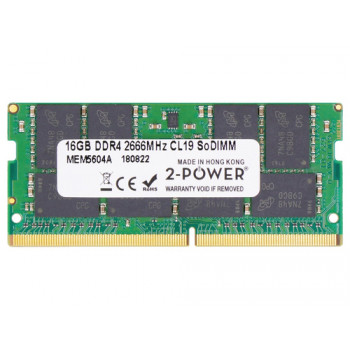 2-power 16GB DDR4 2666MHz CL19 SoDIMM (2P-01AG856)