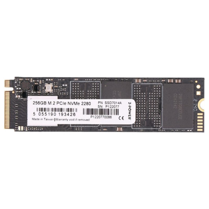 SSD diskas 2-Power 256GB M.2 2280 PCIe 3.0 x4 NVMe (2P-00UP738)