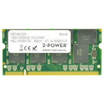 2-power 1GB PC2700 333MHz SODIMM - 1 GB - DDR (2P-31P9834)