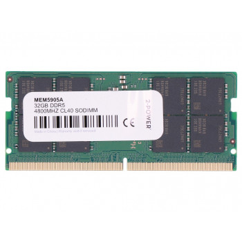 2-power CL40 SoDIMM NAUJAS - 32 GB - DDR4