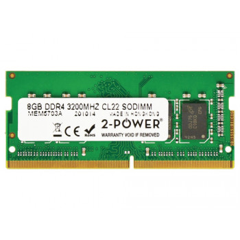 2-power 2P-5M30Z71689 - 8 GB - 1 x 8 GB - DDR4 - 3200 MHz