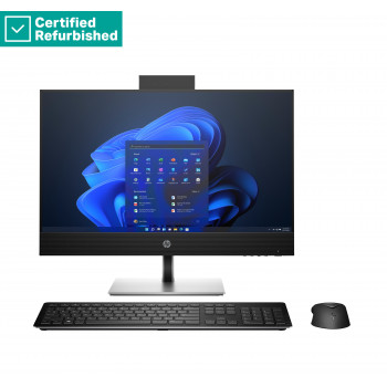 ATNAUJINTAS SIDABRINIS HP Pro 440 G9 AIO All-In-One - i5-13500T, 16GB, 256GB SSD, 23,8 FHD Touch AG, reguliuojamo aukščio, be pelės, Win 11 Pro, 1 metai