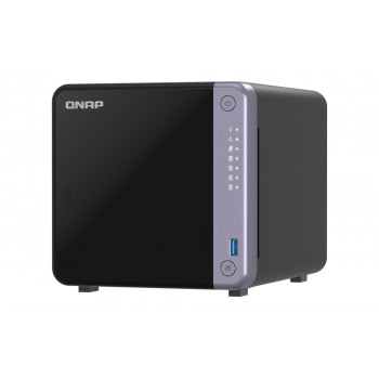 QNAP TS-432X-4G NAS 4 lizdų 0/4 HDD/SSD, 2x 2.5G Ethernet, 1x 10G SFP+, 4GB RAM