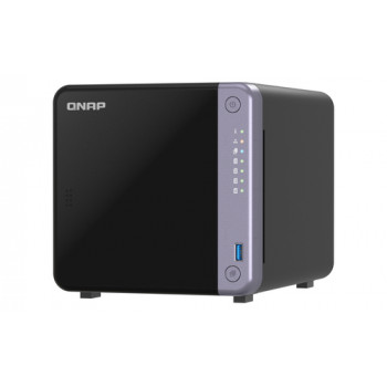 QNAP TS-432X-4G NAS 4 lizdų 0/4 HDD/SSD, 2x 2.5G Ethernet, 1x 10G SFP+, 4GB RAM