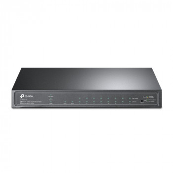 TP-LINK JetStream TL-SG2210P V3 - komutatorius - Smart - 8 x 10/100/1000 + 2 x SFP - stalinis - PoE (58 W)