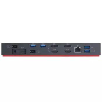 Thunderbolt 3 Dock Gen 2 Generalüberholt (juoda, HDMI, DisplayPort, USB, Thunderbolt 3)