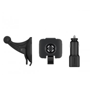 Garmin automobilinis laikiklio rinkinys su siurbtuku priekiniam stiklui DriveTrack 71 - juodas