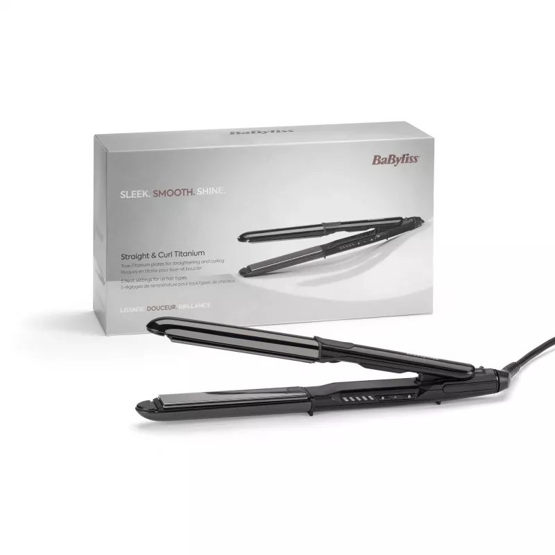BaByliss Straight and Curl ST486E plaukų tiesintuvas