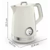 Tefal Soleil KO355AE0 elektrinis virdulys 1,7 L 2400 W Baltas