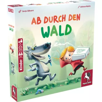 PEGASUS Ab durch den Wald - Miško nuotykių kortų žaidimas 2-4 žaidėjams, nuo 8 metų