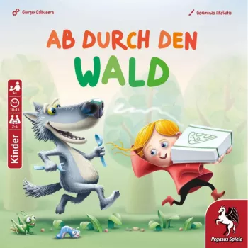 PEGASUS Ab durch den Wald - Miško nuotykių kortų žaidimas 2-4 žaidėjams, nuo 8 metų