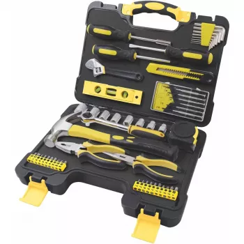 FIELDMANN FDG 5008-53R 53 dalių galvučių ir antgalių rinkinys su 1/4 inch ir 1/2 inch reketais, chromo vanadžio plienas, metrinė