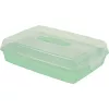 Curver Stačiakampė pyragų transportavimo dėžutė 45 x 29,5 x 11,1 cm Šviesiai mėlyna