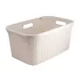 CURVER Skalbinių krepšys Style 45L 59,2x38x27cm Kreminis