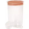 CURVER apvalus maisto dubuo su šaukštu, 1,7 l, įvairių spalvų, be BPA plastikas