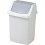CURVER Click-it 50L pedalų šiukšlių dėžė, pilka, 38,5 x 33,5 x 63,5 cm