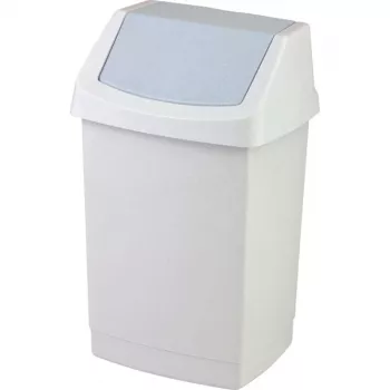 Curver Click-it šiukšliadėžė su pedalais 25L pilka 32.5x26.5x50.5cm