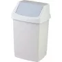 Curver Click-it šiukšliadėžė su pedalais 25L pilka 32.5x26.5x50.5cm