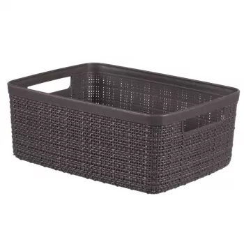 Curver pintinė Jute S 5L 27x20x11cm tamsiai pilka