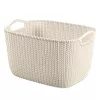 CURVER Pintinė Knit L Stačiakampė 19L 40x30x23cm Balta