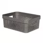 CURVER Infinity perdirbta dėžė 11L 36x27x14cm tamsiai pilka