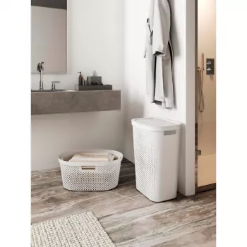 CURVER Infinity Recycled 60L daiktų dėžė 44x35x60cm tamsiai pilka