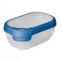 CURVER Grand Chef Eco stačiakampis maisto indas 0,5 l borosilikatinis stiklas 15x10x6,5 cm