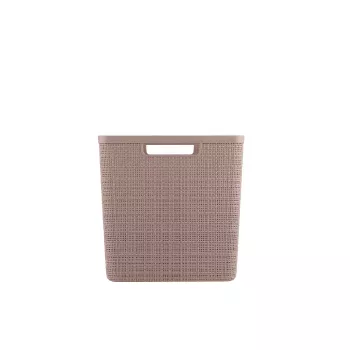 CURVER Pintinė Jute Square 17L 28x28x27cm Rožinė