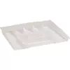 CURVER Smart Cuisine ovali kepimo forma 30x42x6,4 cm permatomas opalinis stiklas