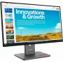 Lenovo ThinkVision P24qD-40 23,8 inch QHD IPS monitorius su USB-C 75W, HDMI, DP, reguliuojamo aukščio, juodas monitorius Lenovo Thinkvision P24QD-40