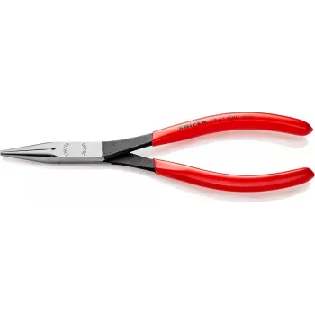 KNIPEX montavimo replės 200 mm plokščiais žandais, daugiakomponentės rankenos