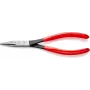 KNIPEX montavimo replės 200 mm plokščiais žandais, daugiakomponentės rankenos