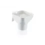 LEIFHEIT Virtuvės piltuvas su nuimamu smulkaus tinklelio sieteliu, 19 cm, baltas/permatomas