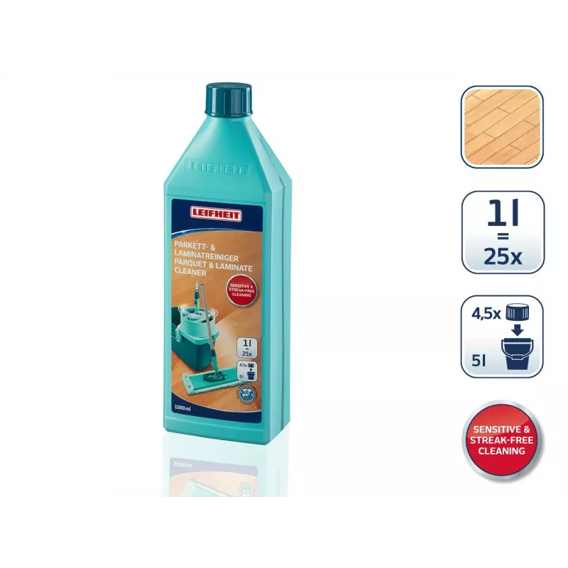 LEIFHEIT laminato ir parketo valymo koncentratas 1L