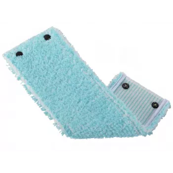 LEIFHEIT Clean Twist XL 42 cm itin minkšto mikropluošto plokščio mopo rinkinys su sukimosi gręžimo sistema ir teleskopine rankena, žalia/turkio spalvos
