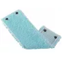 LEIFHEIT Clean Twist XL 42 cm itin minkšto mikropluošto plokščio mopo rinkinys su sukimosi gręžimo sistema ir teleskopine rankena, žalia/turkio spalvos