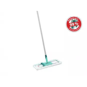LEIFHEIT Profi XL Micro Duo grindų valymo šluostė su plienine rankena, 42 cm