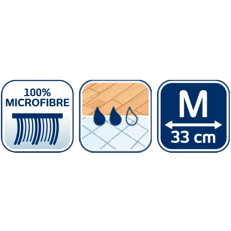 Leifheit Clean & Compact M pakaitinis mikropluošto šluostės antgalis