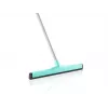 LEIFHEIT Classic Aqua Collect grindų šluostė su teleskopiniu kotu, 45 cm, žalia/balta