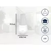 SOEHNLE Air Aromatizator Valencia ultragarsinis aromatizatorius, 100 ml bakas, iki 4 val. veikimo laikas, baltas/sidabrinis