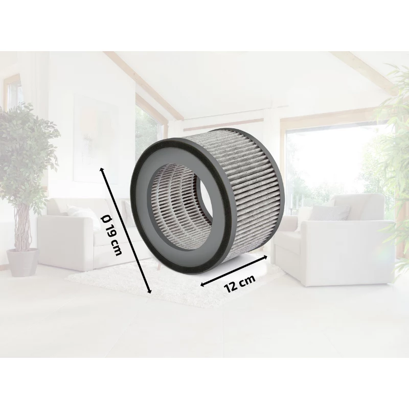 SOEHNLE Filter AirFresh Clean 400 šaldytuvo oro filtras – aktyvintos anglies kvapų neutralizatorius, skirtas Bosch ir Siemens