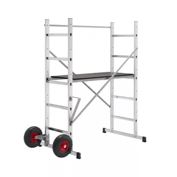 HAILO pastoliai HobbyStep H3 plieniniai 2x5 laipteliai sulankstoma darbo platforma