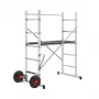 HAILO pastoliai HobbyStep H3 plieniniai 2x5 laipteliai sulankstoma darbo platforma
