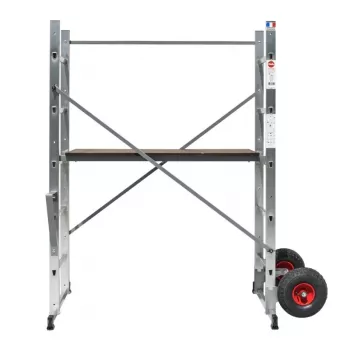 HAILO pastoliai HobbyStep H3 plieniniai 2x5 laipteliai sulankstoma darbo platforma