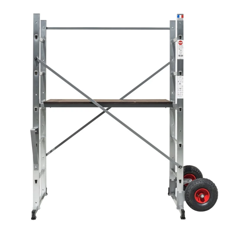 HAILO pastoliai HobbyStep H3 plieniniai 2x5 laipteliai sulankstoma darbo platforma
