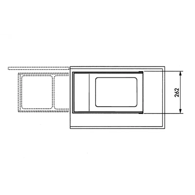 HAILO Multi-Box Duo L įleidžiama šiukšliadėžė, 2x14L, balta